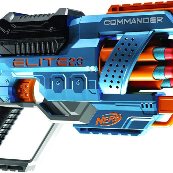 *Lanzador hasbro nerf elite 2.0 commander rd - 6