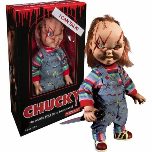 *Figura mezco toyz cine chucky hablador mega scale