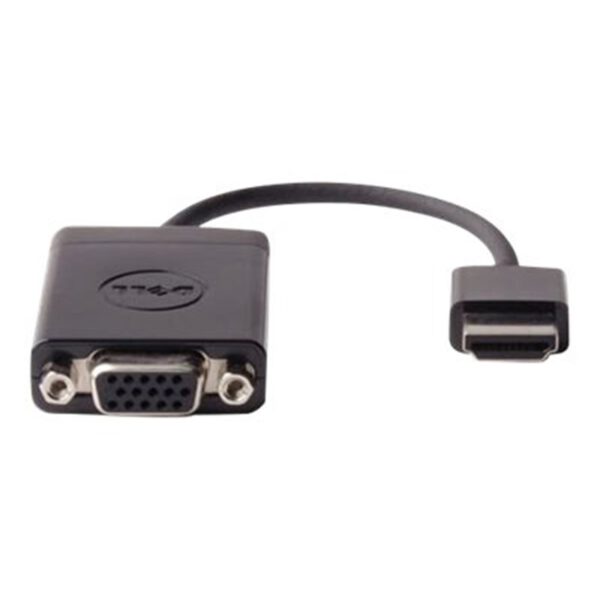 *Cable hdmi a vga dell macho - hembra -  negro -  daubnbc084
