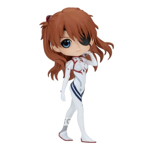 *Figura banpresto q posket evangelion : 3.0+1.0 plugsuit style asuka shikinami langley ver.a 14cm