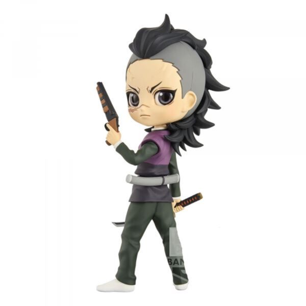 *Figura banpresto q posket demon slayer kimetsu no yaiba genya shinazugawa 14cm