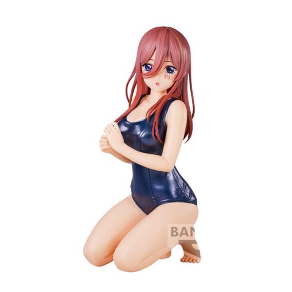 *Figura banpresto the quintessential quintuplets movie celestial vivi miku nakano school style 12cm