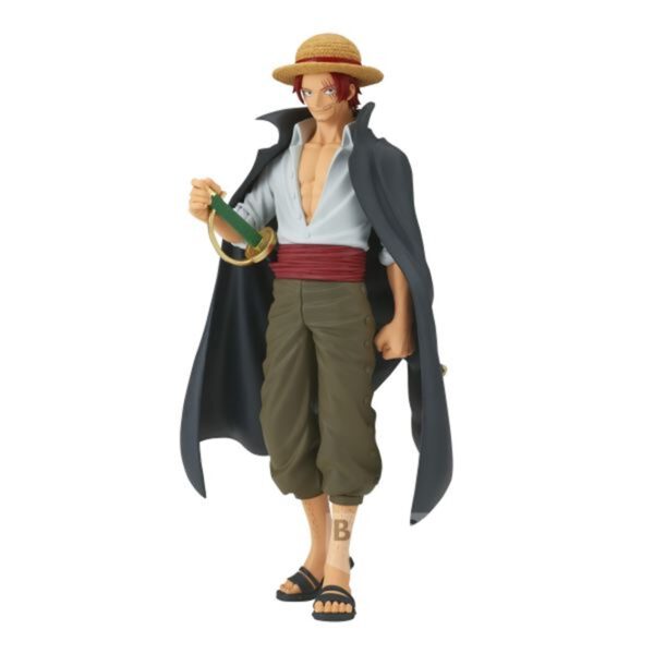 *Figura banpresto one piece dxf the grandline series shanks 17cm
