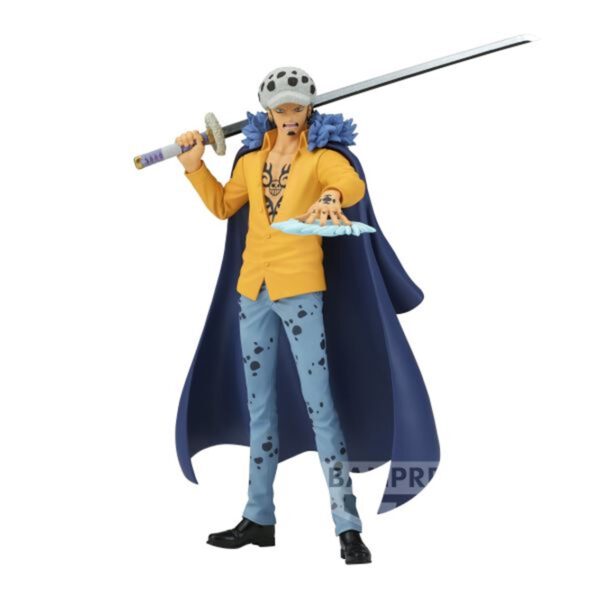 *Figura banpresto one piece dxf the grandline series extra trafalgar law 17cm