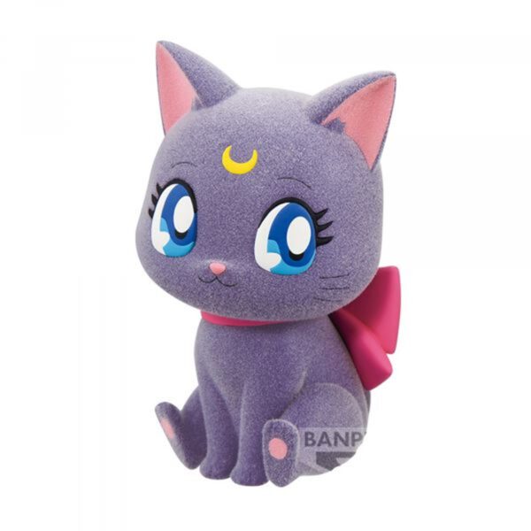 *Figura banpresto pretty guardian sailor moon cosmos fluffy puffy luna big ribbon 7cm