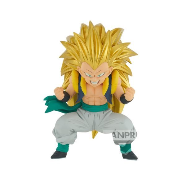 *Figura banpresto dragon ball z blood of saiyans special xvi super saiyan 3 gotenks 9cm