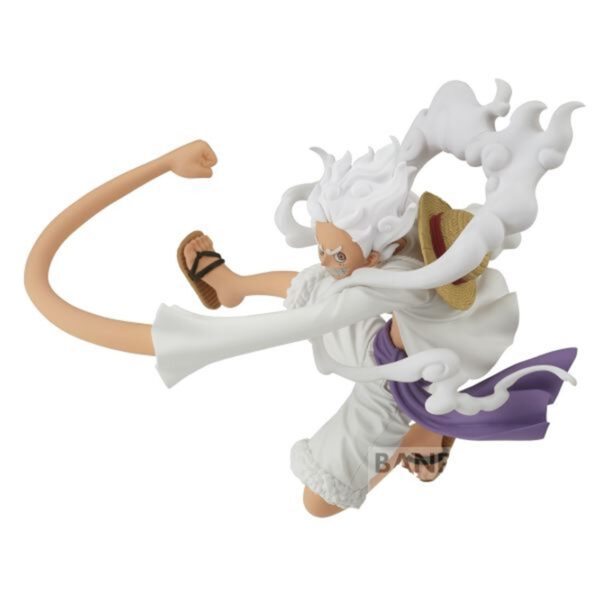*Figura banpresto one piece battle record collection monkey d.luffy gear 5 13cm