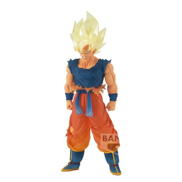 *Figura banpresto dragon ball z clearise super saiyan son goku 17cm