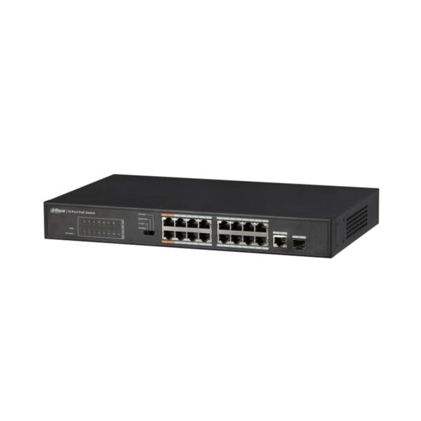 *Switch dahua dh - pfs3117 - 16et - 135 16 puertos gigabit ethernet 1 puerto sfp