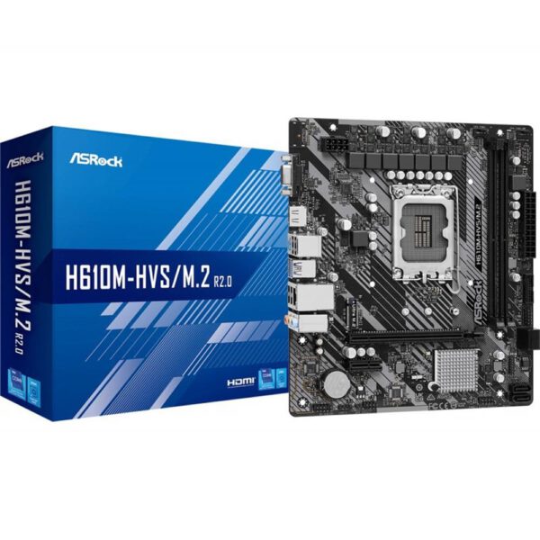 *Placa base asrock 1700 h610m - hvs - m.2 r2.0