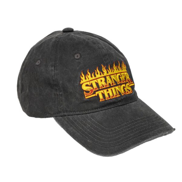 *Gorra visera curva adulto stranger things negra