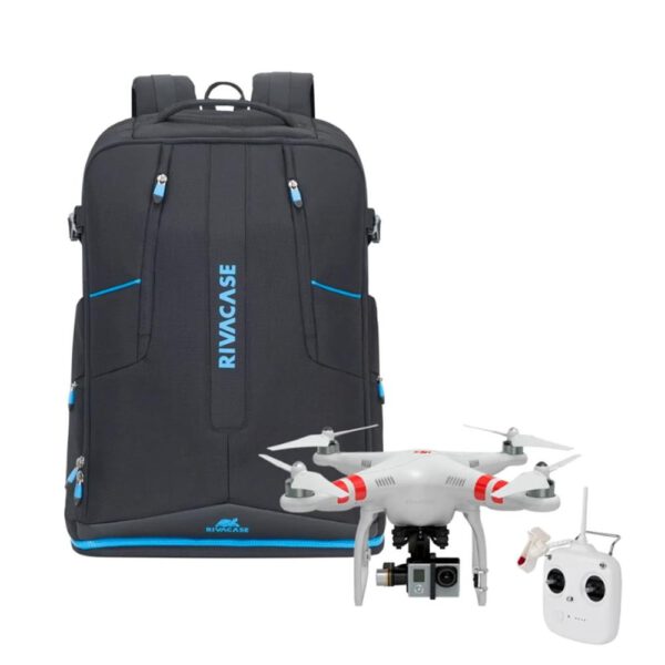*Mochila rivacase 7890 borneo xl dron para portatil 16 pulgadas negro