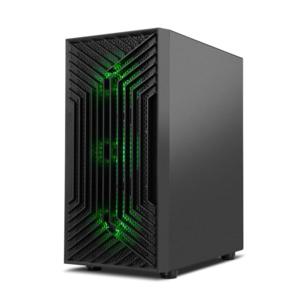 *Caja ordenador gaming nox infinity epsilon m - atx argb cristal templado negro