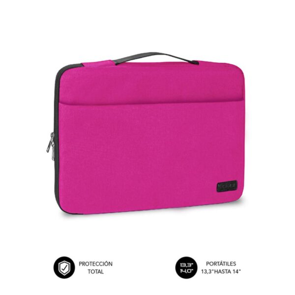 *Funda subblim elegant laptop sleeve para portatil 13.3 pulgadas - 14 pulgadas rosa