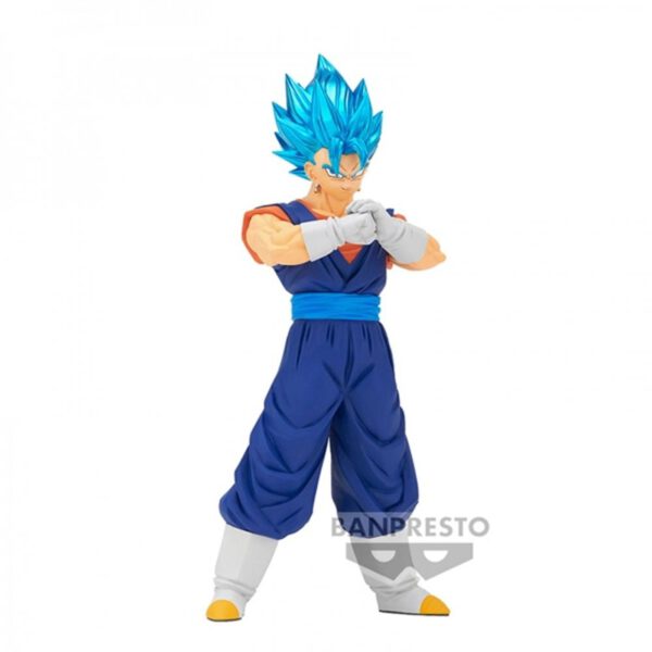 *Figura banpresto dragon ball super blood of saiyans specialxix super saiyan blue vegetto 18cm