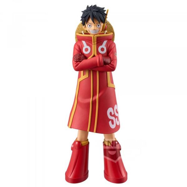 *Figura banpresto one piece dxf the grandline series monkey d.luffy 16cm
