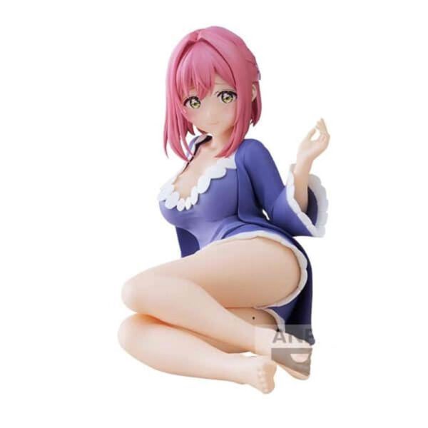*Figura banpresto the 100 girlfriends who really really really really really love you relax time hakari hanzono 11cm