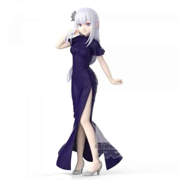 *Figura banpresto re: zero starting life in another world glitter & glamours emilia 24cm
