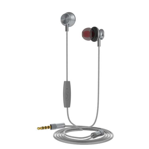 *Auriculares muvit m1i3.5mm gris