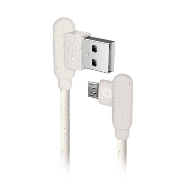 *Cable datos usb sbs oceano eco - friendly usb 2.0 - micro usb 1m blanco