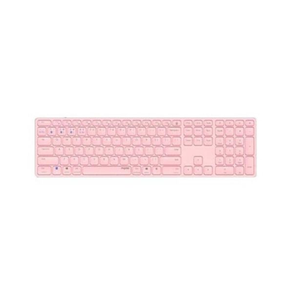 *Teclado rapoo e9800m rosa inalambrico