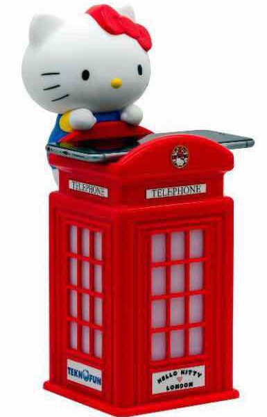 *Cargador inalambrico hello kitty londres cabina telefonica