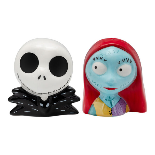 *Set salero y pimentero paladone pesadilla antes de navidad nightmare before christmas jack & sally 7 cm