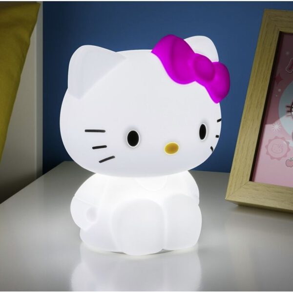 *Lámpara de silicona paladone hello kitty