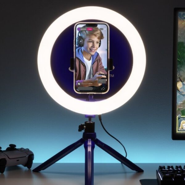 *Aro de luz con trípode playstation