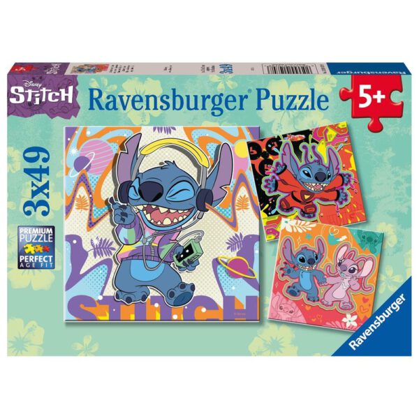*Puzzle ravensburger disney stitch 3x49