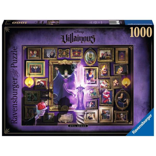 *Puzzle ravensburger disney villainous: evil queen 1000 piezas