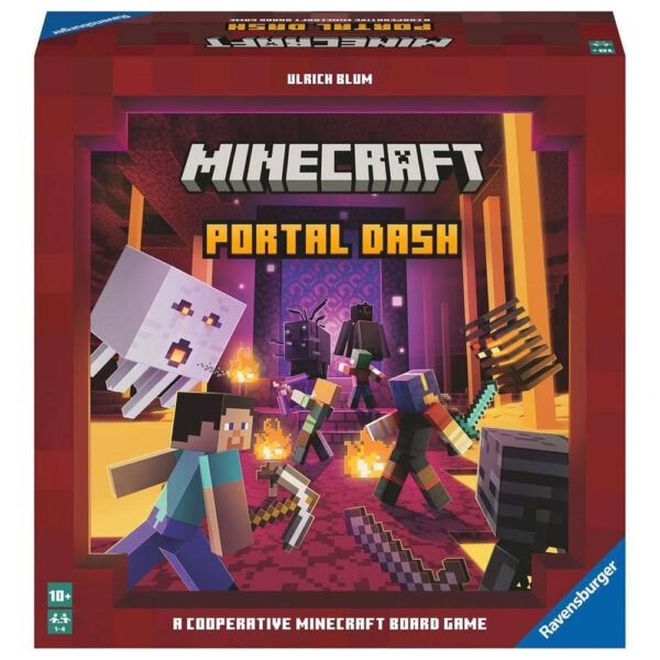 *Juego de mesa ravensburger minecraft portal dash (ex magma & monsters)
