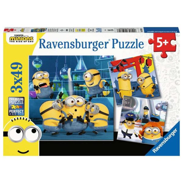 *Puzzle ravensburger minions 3x49