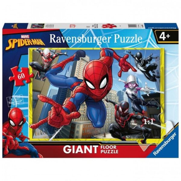 *Puzzle ravensburger spiderman 3x49 60 piezas