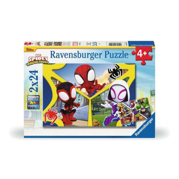 *Puzzle ravensburger spidey 2x24