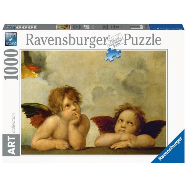 *Puzzle ravensburger raffaello: cherubini 1000 piezas