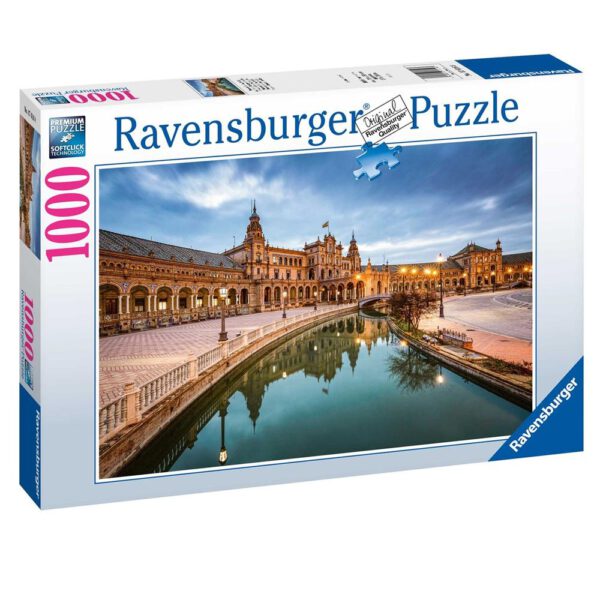 *Puzzle ravensburger plaza españa -  sevilla 1000 piezas