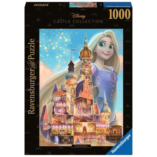 *Puzzle ravensburger disney castles -  rapunzel 1000 piezas