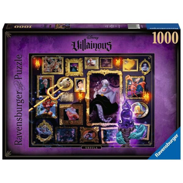 *Puzzle ravensburger disney villainous: ursula 1000 piezas