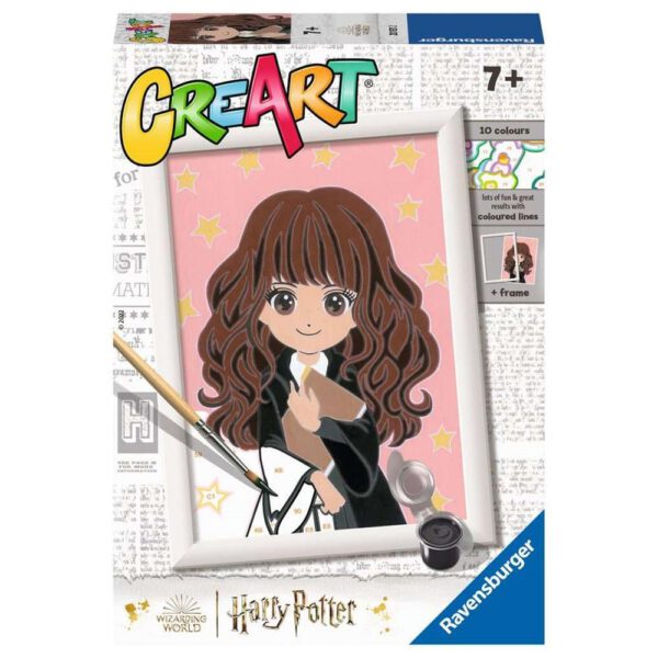*Kit para pintar con números ravensburger creart serie e harry potter: hermione