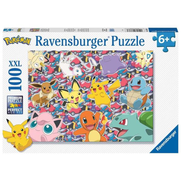 *Puzzle ravensburger pokemon 6+ 100 piezas