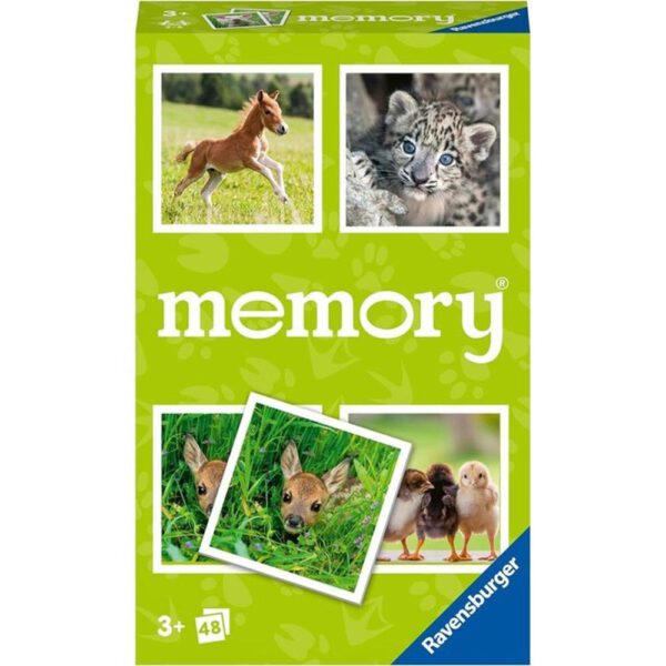 *Juego de mesa ravensburger memory animal baby bag