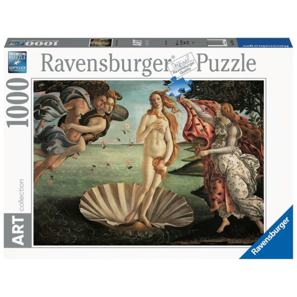 *Puzzle ravensburger botticelli: el nacimiento de venus 1000 piezas
