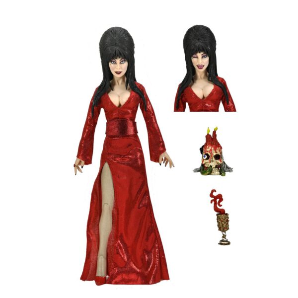 *Figura neca elvira red fright and boo version clothed action