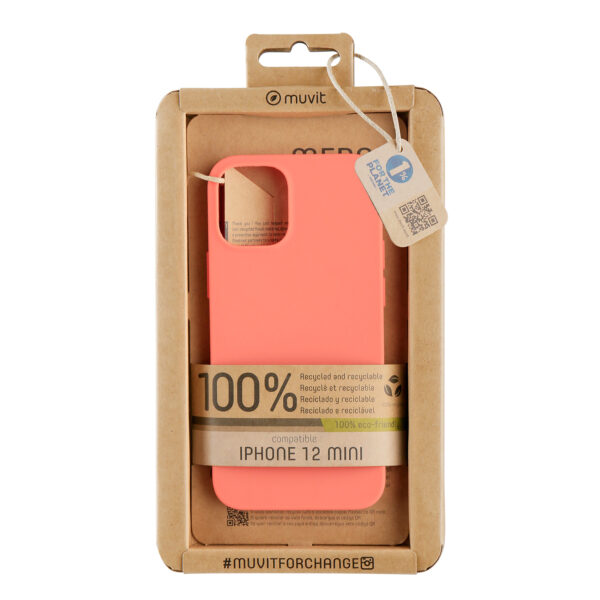 *Funda muvit recycletek para apple iphone 12 mini living coral