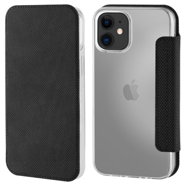 *Funda muvit folio para iphone 12 mini negra