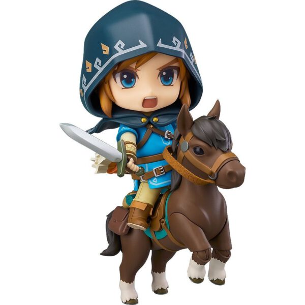 *Figura good smile company nendoroid the legend of zelda breath of the wild link breath of the wild deluxe version