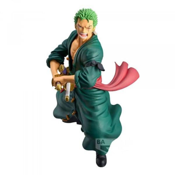 *Figura banpresto one piece grandista zoro roronoa 22cm