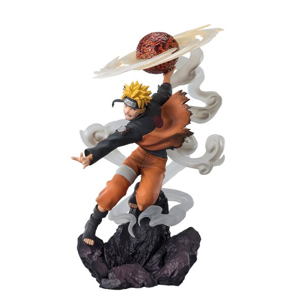 *Figura tamashii nations figuarts zero extra battle naruto shippuden naruto uzumaki sage art lava release rasenshuriken