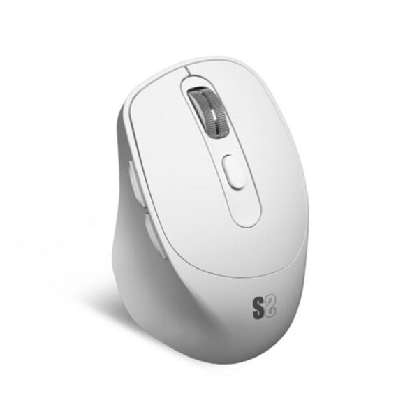 *Raton inalambrico subblim curve ergo dual blanco